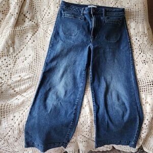 Stylish Sonoma Blue Wide Leg Jeans